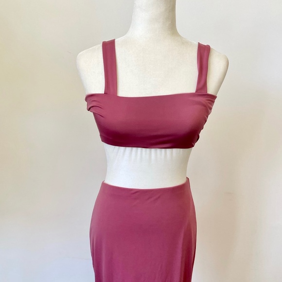 Pink 2 Piece Maternity Set - Picture 1 of 4